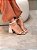 Sandália Feminina Débora Off-White Salto alto - Imagem 2