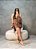 PRÉ VENDA - Flatform feminina Jade Bege em corda - Imagem 9