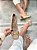 Scarpin em Couro Livia Nude Salto Bloco - Imagem 4