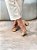 Scarpin em Couro Livia Nude Salto Bloco - Imagem 15
