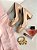 Scarpin em Couro Livia Nude Salto Bloco - Imagem 9