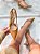 Scarpin Slingback Feminino Olivia Camel - Imagem 9