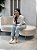 Mocassim Feminino tratorado Beca Off-White - Imagem 6