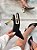 Scarpin Feminino Mia Preto em Couro - Imagem 1