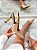 Scarpin Feminino Mia Nude em Couro - Imagem 1