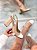 Slingback Cecilia Couro legítimo Nude/Off White - Imagem 13