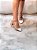 Slingback Feminino Sara em Couro Nude/Off-white - Imagem 4