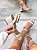 Sandália Feminina Betina Off-White em Couro - Imagem 3