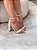 Sandália Feminina Serena Off-White Salto bloco - Imagem 4