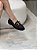 Mocassim Feminino Bruna em Couro Preto - Imagem 7