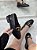 Mocassim Feminino Bruna em Couro Preto - Imagem 3