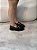 Mocassim Feminino Bruna em Couro Preto - Imagem 11