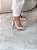 Slingback feminino Alice Rosa Bebê em Couro - Imagem 5