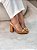 Slingback feminino Alice Camel em couro - Imagem 10