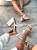 Tamanco Feminino Eduarda Off-white - Imagem 1