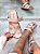 Birken Feminina Ágata Rosa em Couro - Imagem 1