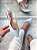 Slingback Feminino Isadora Azul bebê em Couro - Imagem 7