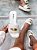 Flatform Feminina Pandora Off-White - Imagem 9