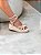 Anabela Feminina Paola em Cordas Off-White - Imagem 4