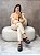 Flatform Feminina Bety em Velcro Preta - Imagem 8