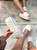 Flatform Feminina Paloma Off-White - Imagem 1