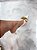 Mule Feminino de salto Bel Off-White - Imagem 4