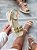 Papete Feminina Juliana Off-White - Imagem 1