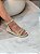 Papete Feminina Juliana Off-White - Imagem 7