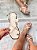 Rasteira Feminina Yanca Off-White - Imagem 5