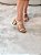 Tamanco Feminino Milla Ouro Light em couro - Imagem 8