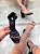 Sandalia Feminina Juliana Salto Alto Preto - Imagem 9