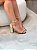 Sandalia Feminina Juliana Salto Alto Ouro Light - Imagem 4