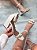 Sandália Feminina Juliana Salto alto Off-white - Imagem 1