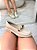 Mocassim Feminino Serena em couro Off-white - Imagem 4