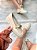 Mocassim Feminino Serena em couro Off-white - Imagem 3