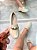 Mocassim Feminino Serena em couro Off-white - Imagem 5