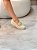 Mocassim Feminino Serena em couro Off-white - Imagem 7