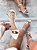 Rasteira Feminina Perla Off-White - Imagem 1
