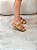 Birken Feminina Sabrina Camel em Palha e Couro legítimo - Imagem 5
