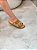 Birken Feminina Sabrina Camel em Palha e Couro legítimo - Imagem 4