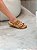 Birken Feminina Sabrina Camel em Palha e Couro legítimo - Imagem 9