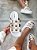 Flatform Feminina Kayla Branca - Imagem 1