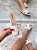 Rasteira Feminina Hadassa clássica Off-White - Imagem 4