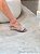 Rasteira Feminina Hadassa com Strass Off-white - Imagem 4