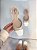 Slingback Feminino Sarah Nude/Off Sem Salto - Imagem 11