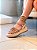 Flatform Feminina Trancoso Nude claro - Imagem 7