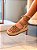 Flatform Feminina Trancoso Nude claro - Imagem 4