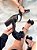 Sandália Feminina Emili Preta Salto Bloco - Imagem 1