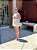 Sandália Feminina Milla Off-White Salto alto - Imagem 7