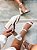 Sandália Feminina Milla Off-White Salto alto - Imagem 1